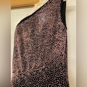 Vintage Tadashi  high Low dress made in us